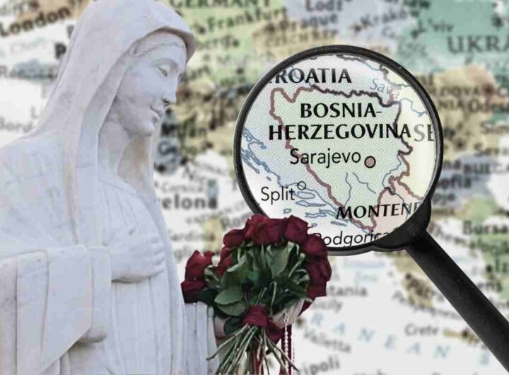 Statua della Madonna Medjugorje