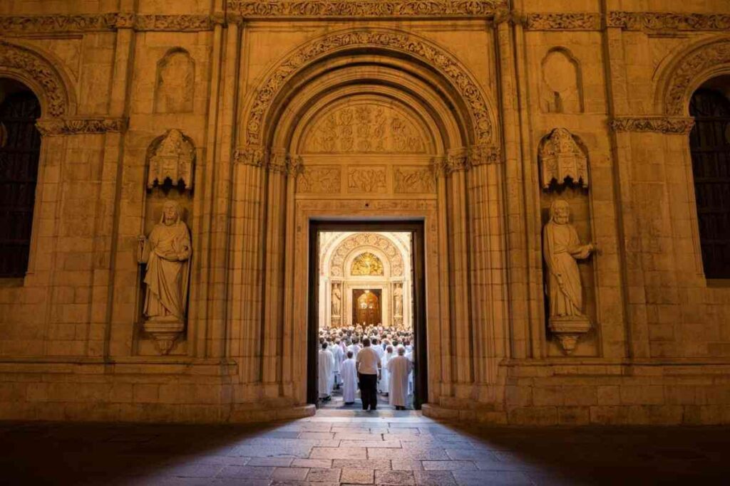 La Porta Santa si apre a L’Aquila: Parolin celebra la 731.ma Perdonanza celestiniana